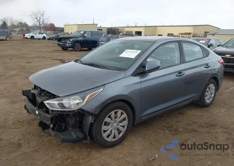 2020 Hyundai Accent Se from USA, damaged, VIN 3KPC24A62LE114305